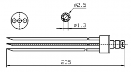 FOM L205 D2,5 triple