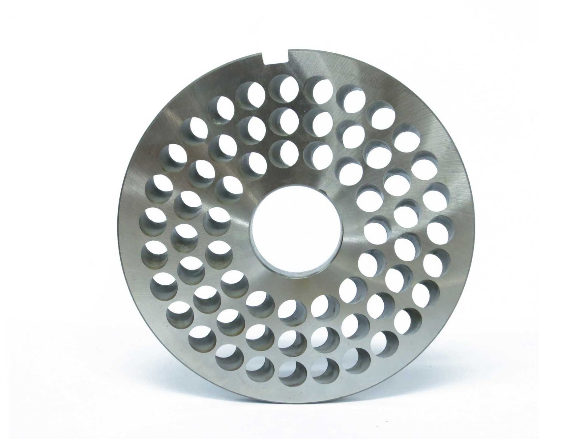 Placa picadora para Sistema UNGER. Tipo E 130 TURBO. Agujeros cónicos Ø4mm. Exterior Ø130mm. Eje 32mm