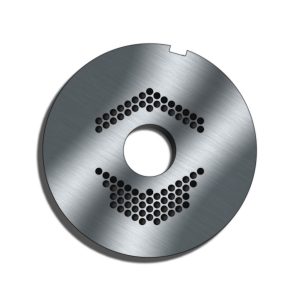 Placa porcionadora para Sistema UNGER. Tipo E 130 romboidal. Agujeros Ø4mm. Exterior Ø130mm