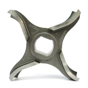 Cuchilla picadora para Sistema UNGER. Tipo E 130 Robot-X4 Premium. Corte doble. 4 palas. Eje 23x19mm