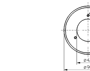 Cuchilla circular para MULTIVAC, 90x42x2mm, filo liso, doble bisel, 3 roscas M5, Nº.79915200901