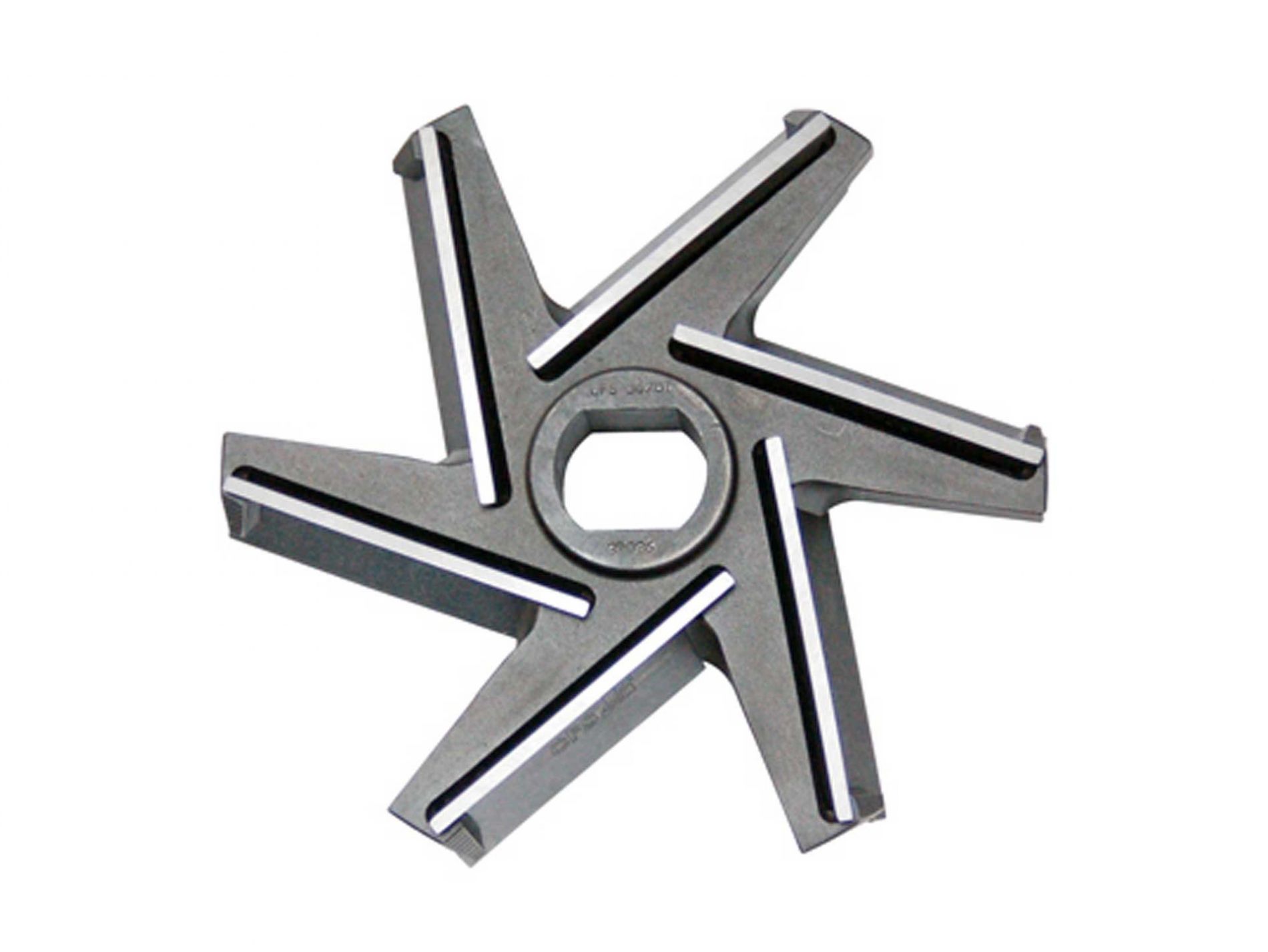 Portacuchillas para Sistema UNGER. Tipo WK200 Nº. 5000321837. 6 brazos. Eje 32x24mm
