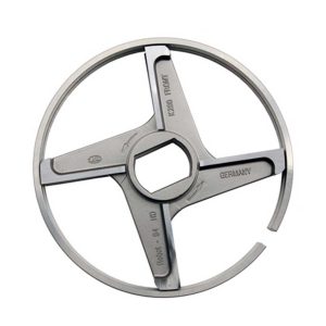 Cuchilla picadora con anillo para Sistema UNGER. Tipo WK 250 Robot-S4 HD INOX. Corte doble. 4 palas. Eje 42x32mm