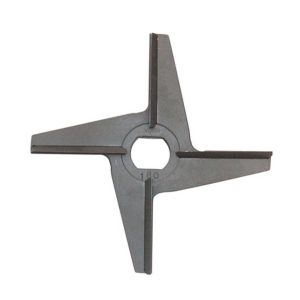 Portacuchillas picadora para Sistema EXCELSIOR-VELATI. Tipo 180. Corte sencillo. 4 palas. Eje 28x22mm