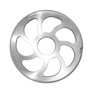 Placa precorte para Sistema UNGER. Tipo W 300 UNI. 7 agujeros. Exterior Ø300mm. Eje 84mm