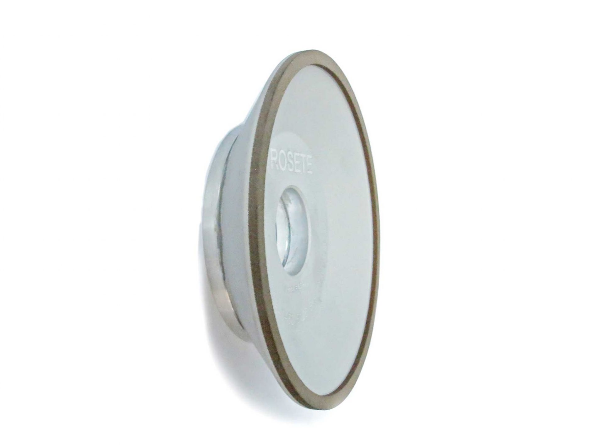 Muela de borazón ROSETE 125x25x32. Para afilar. Forma 12A2 45º. Grano B126. Para Kaindl RMS