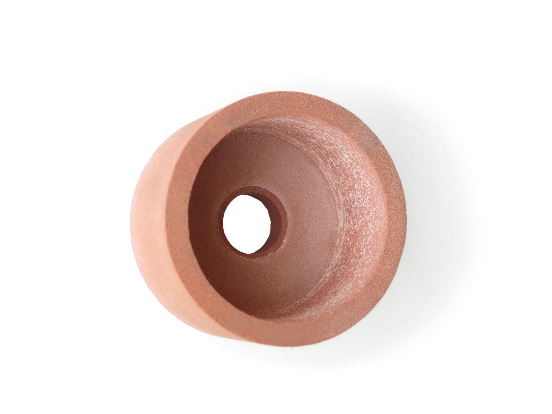Muela de cerámica teja 50x32x13. Para pulir. Grano K320-Muy fino-Blanda (H). Para Weber/Knecht
