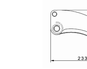 Cuchilla corta pezuñas para JARVIS, 233x158mm