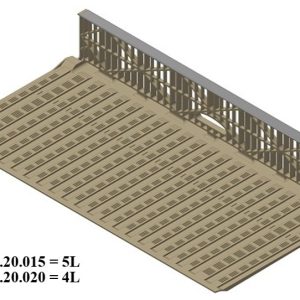 Panel suelo incluido panel lateral contenedor Stork GP System